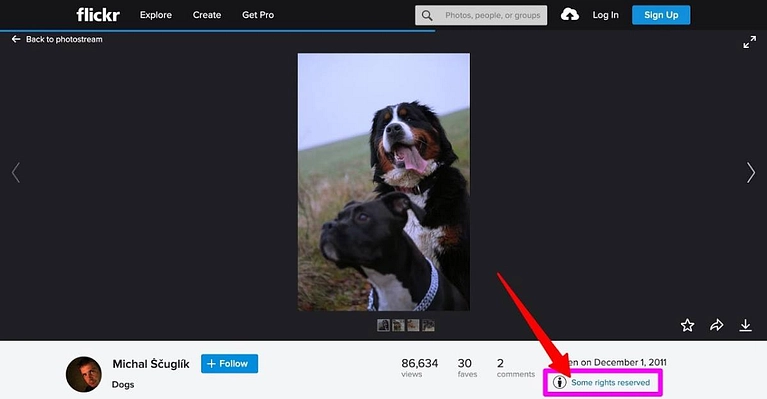 Flickr-Creative-Commons-License-Check-optimized سيُظهر لك هذا المنشور مواقع للصور مجانا -ثم يعلمك كيفية دمجها في موقع الويب الخاص بك مثل محترف التصميم هل أنت جاهز لحل مشكلة المحتوى المرئي لموقعك على الويب؟